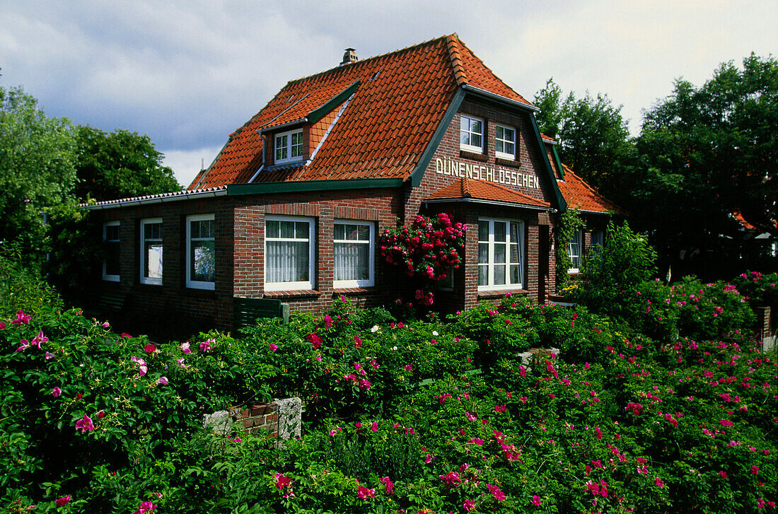 House, Spiekeroog, East Frisia, Germany