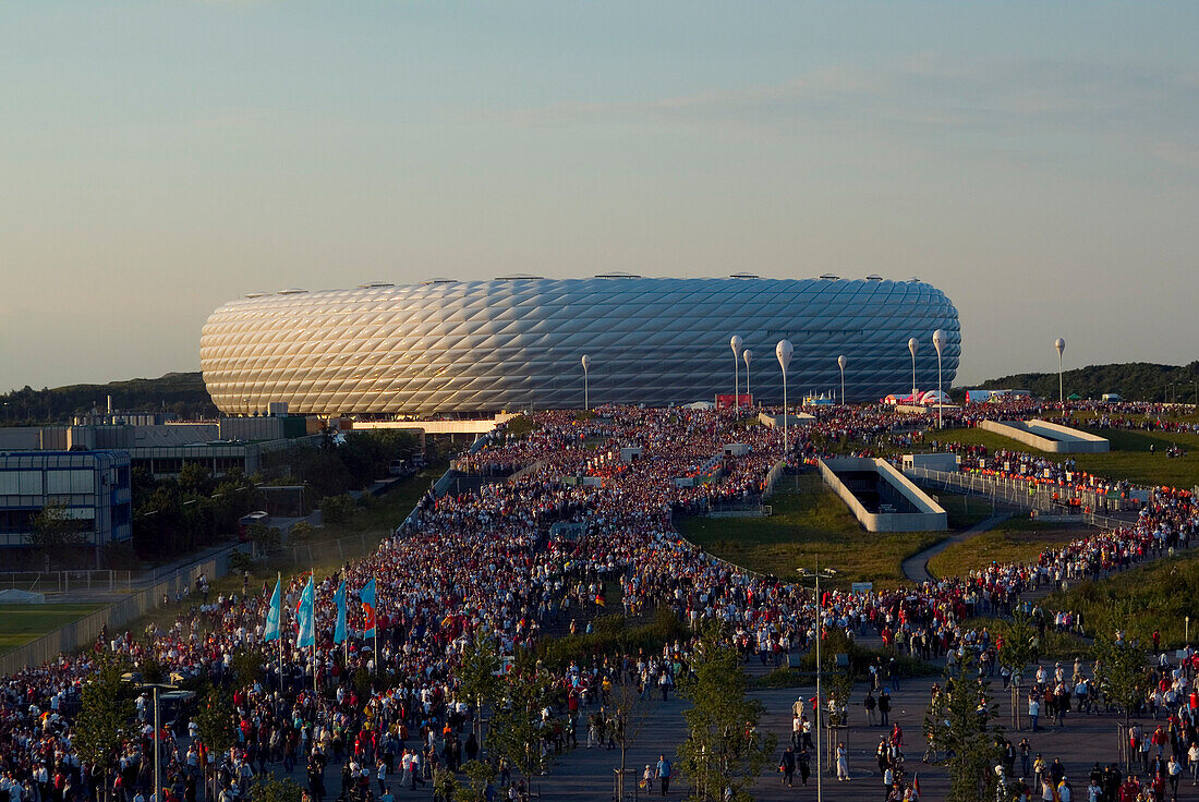Allianz Arena, Soccer Stadiun, Munich, Bavaria, Germany