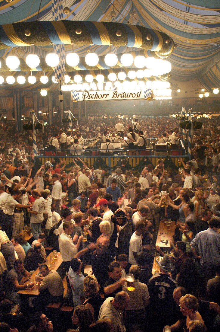 Oktoberfest, Munich, Bavaria, Germany, Beer Festival, Beer Tent