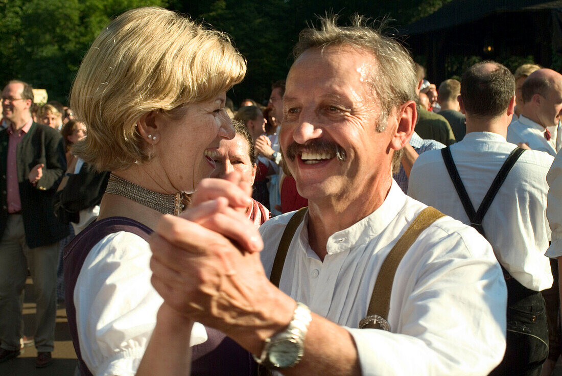 Kocherl-Ball Traditional Bavarian Dance Munich Bavaria Germany, Lederhose, Dirndl