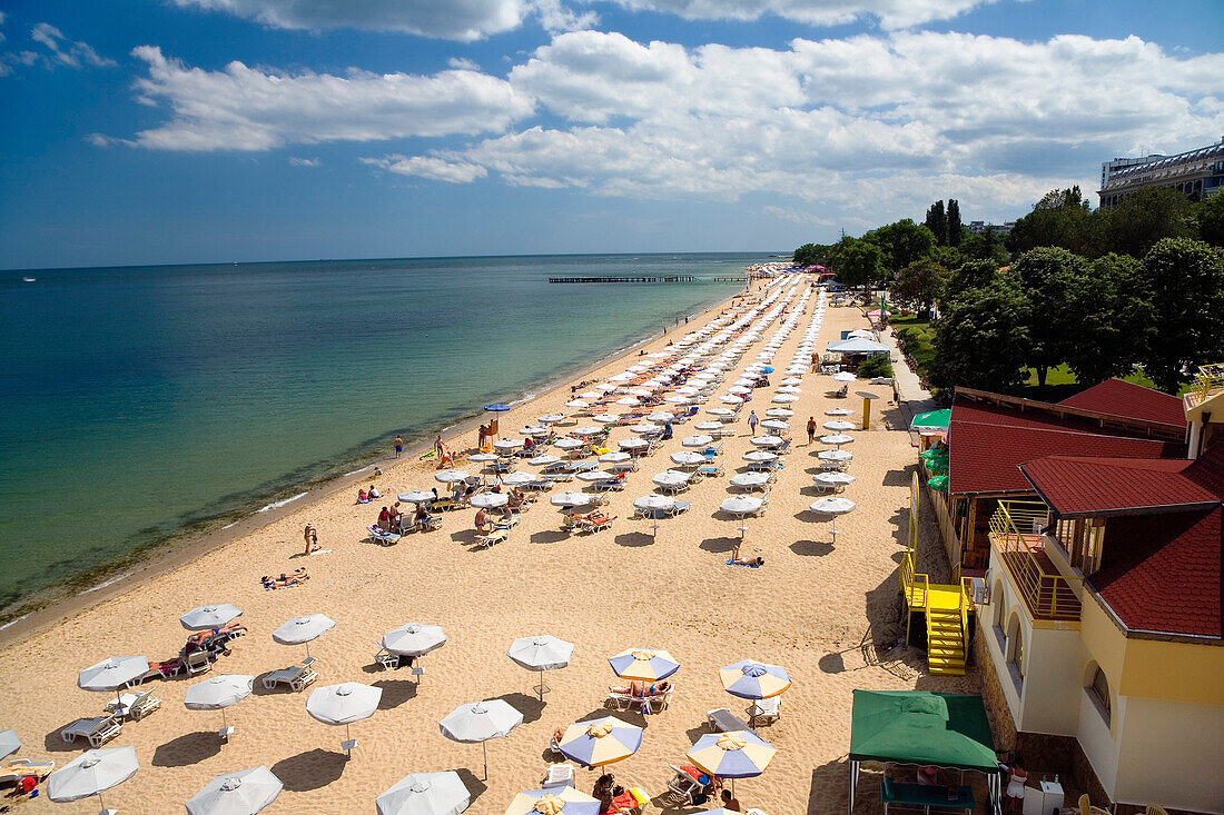 Goldstrand bei Zlatni Pjasuci, Schwarzes Meer, Bulgarien