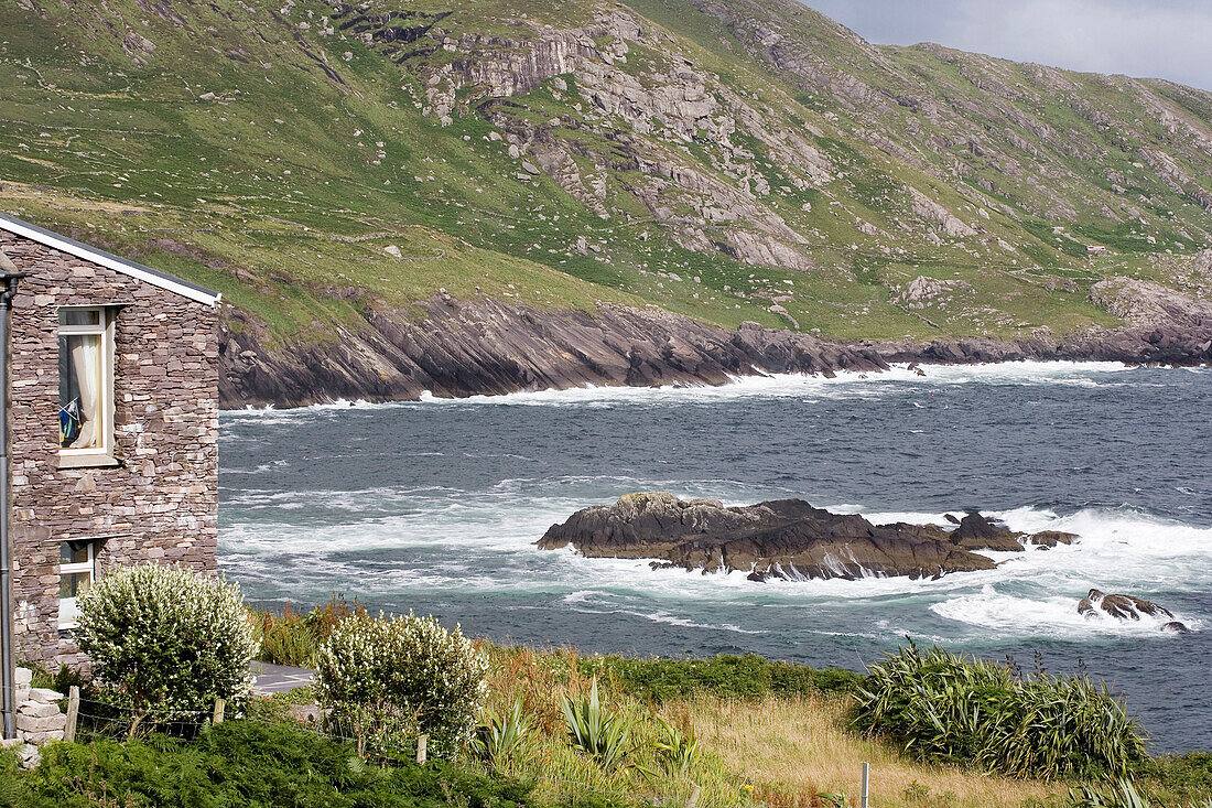 Coast near Waterville, Ring of Kerry, Ireland, Europe