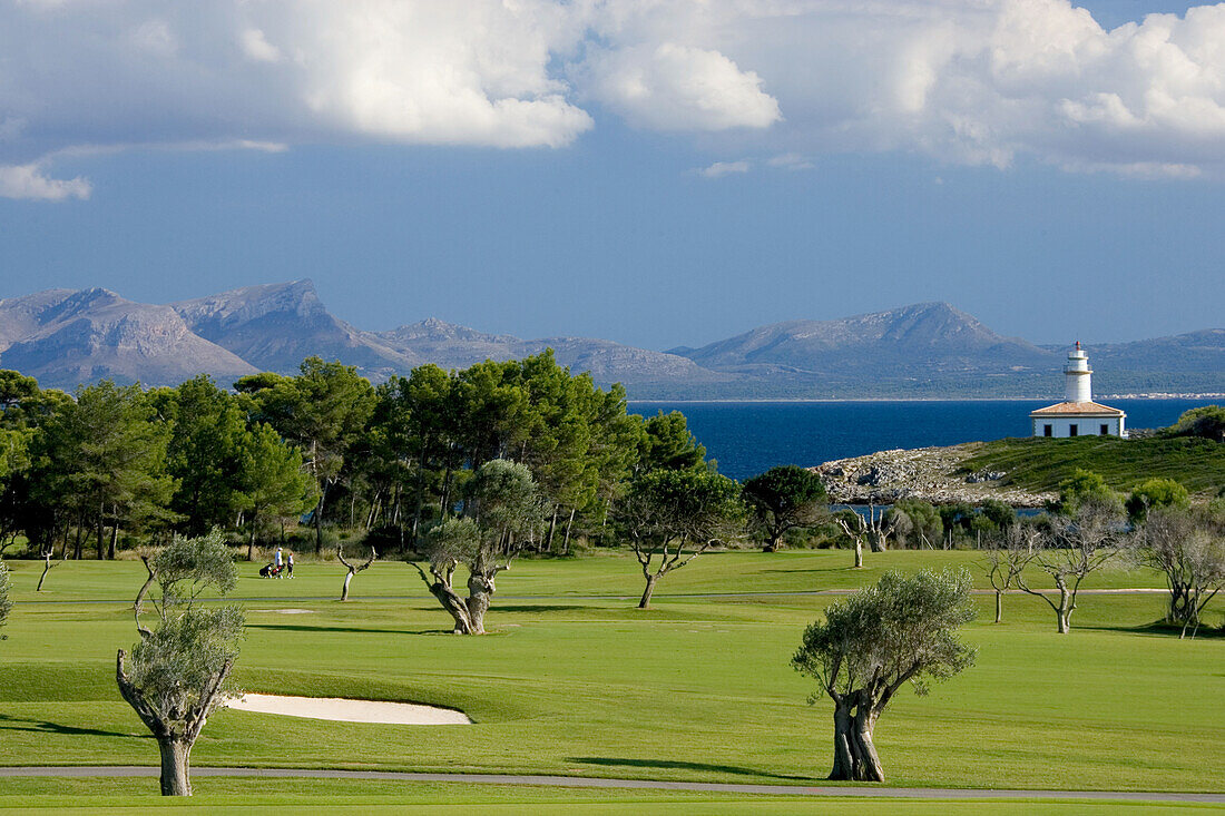 Club de Golf Alcanada, Badia de Alcudia, Mallorca, Spanien