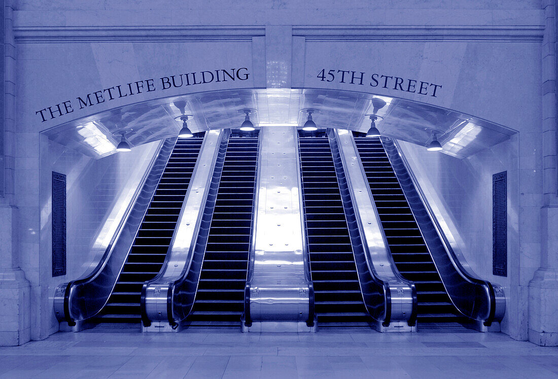 Rolltreppe, Grand Central Station, New York