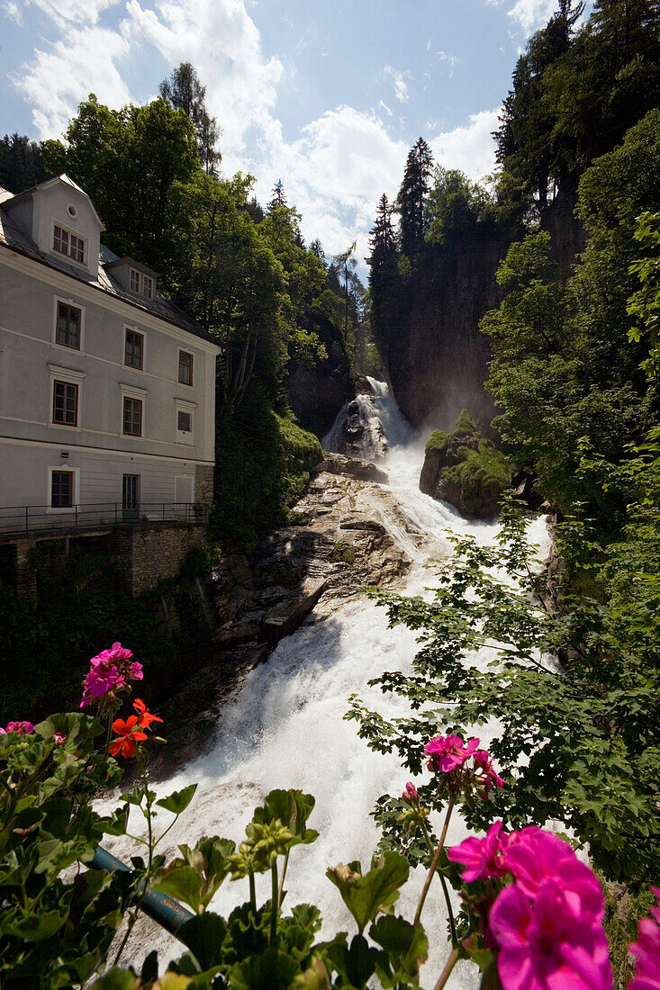 Gastein Waterfall 341 m, Bad Gastein, Gastein Valley, Salzburg, Austria