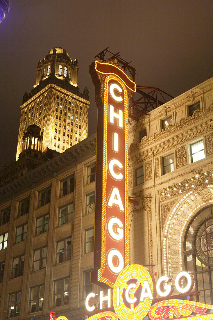 Chicago Theatre, 175 North State Street, Chicago, Illinois, USA