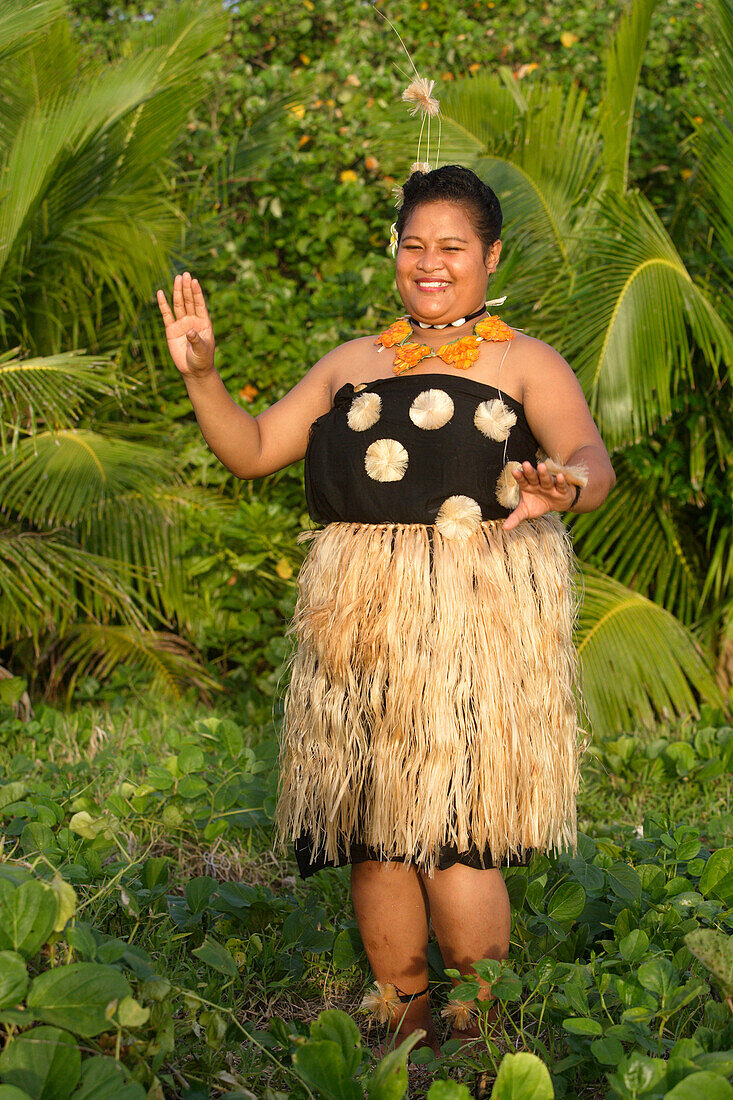 Woman in traditional outfit