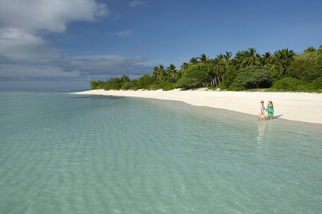 Die Insel Nuku ist unbewohnt. Sie ist Originalschauplatz der britischen Reality TV Show Shipwrecked
