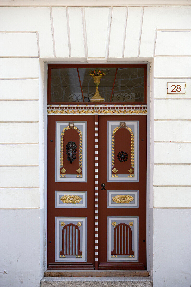 Entrance door in Pikk street