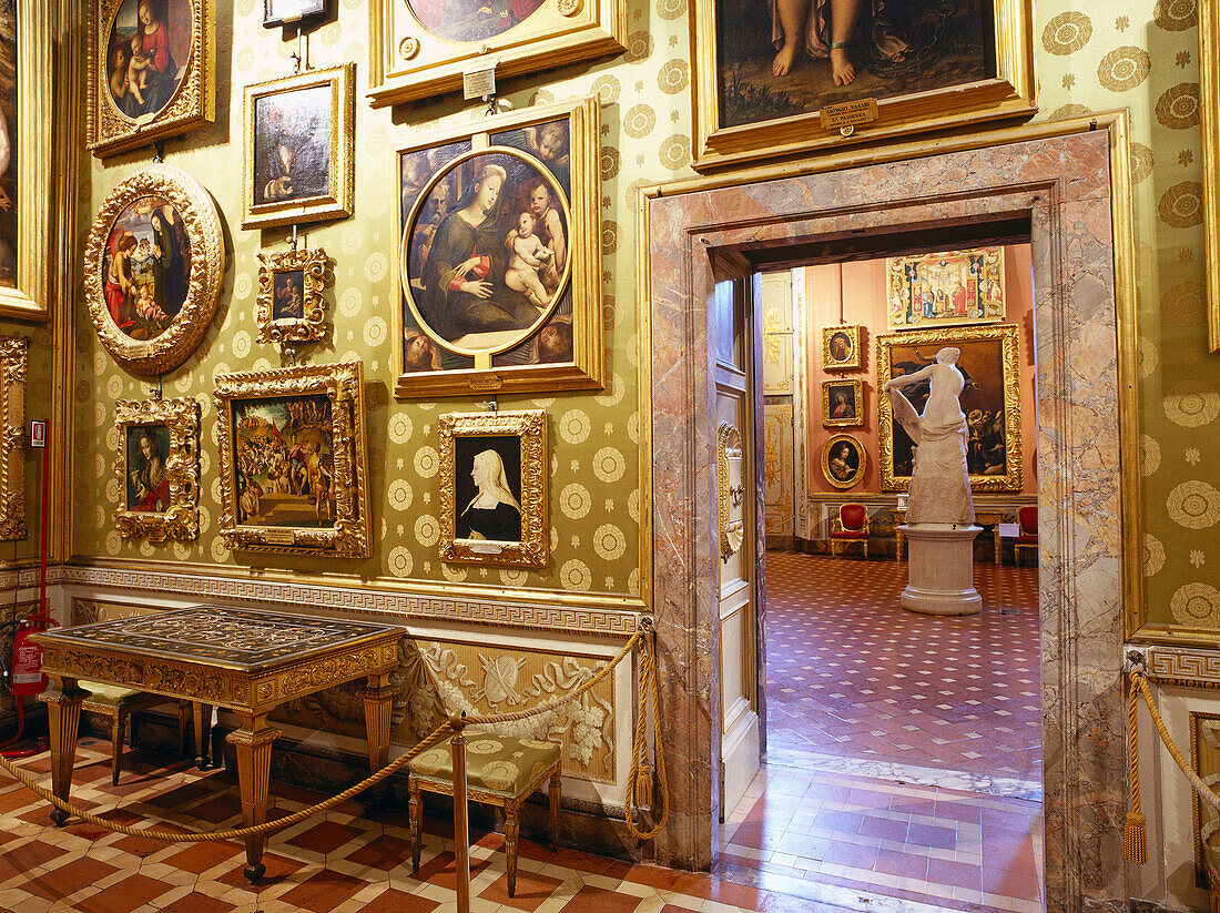 Sala de Prometeo, Galeria Paltina, Palazzo Pitti, Florenz, Toskana, Italien