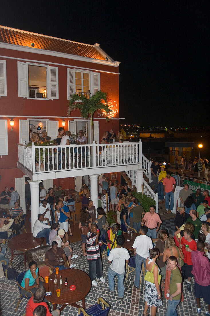 Halloween-Party im Gouverneur De Rouville Restaruant, Otrabanda, Willemstad, Curacao, ABC-Inseln, Niederländische Antillen, Karibik