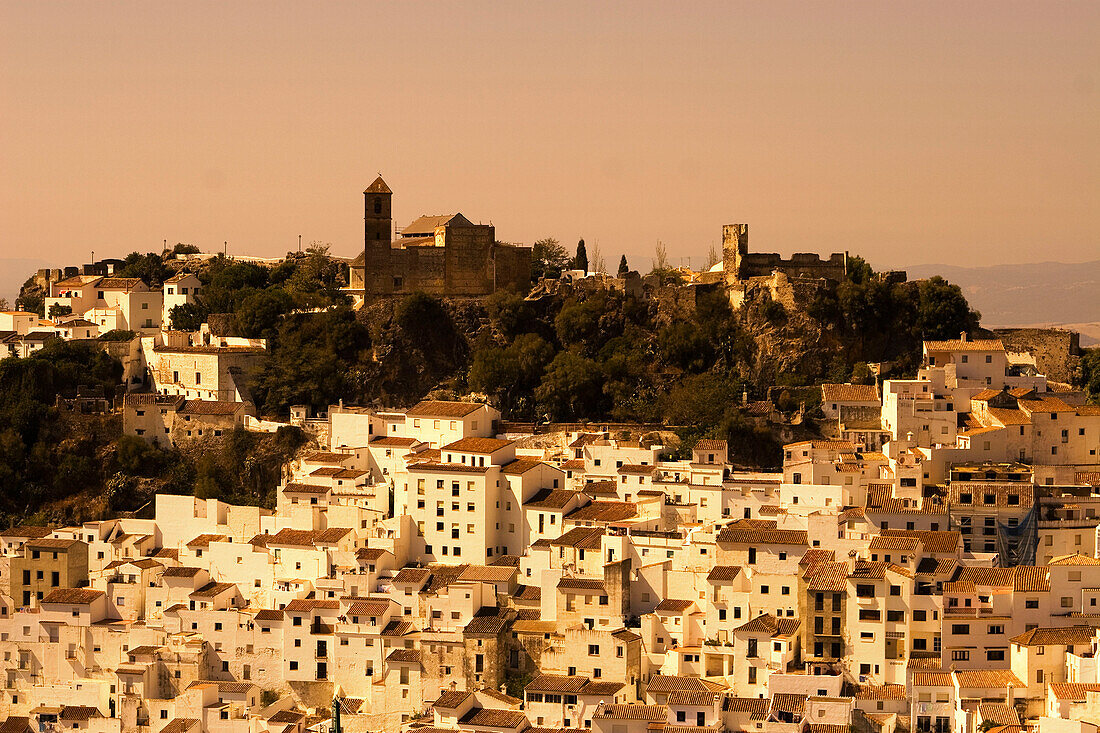 Spain Andalucia Casares white village