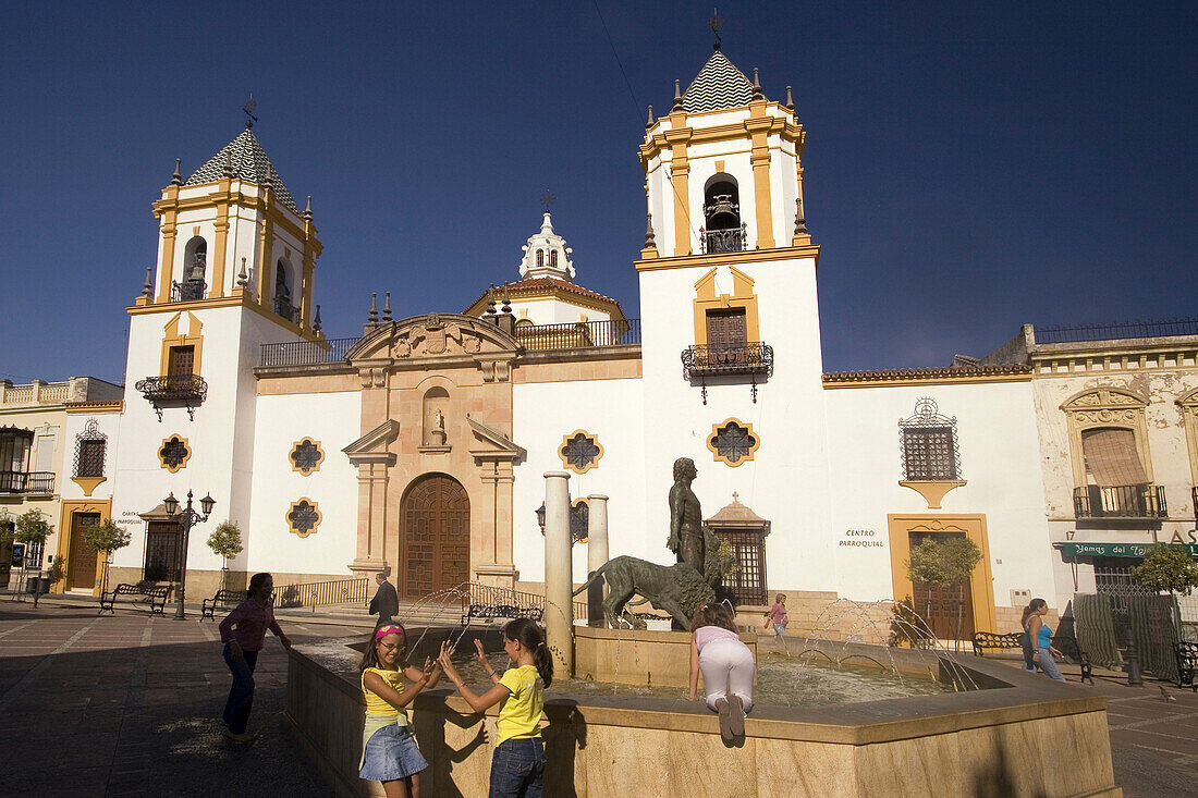 Platz l Socorro, Andalusien, Spanien