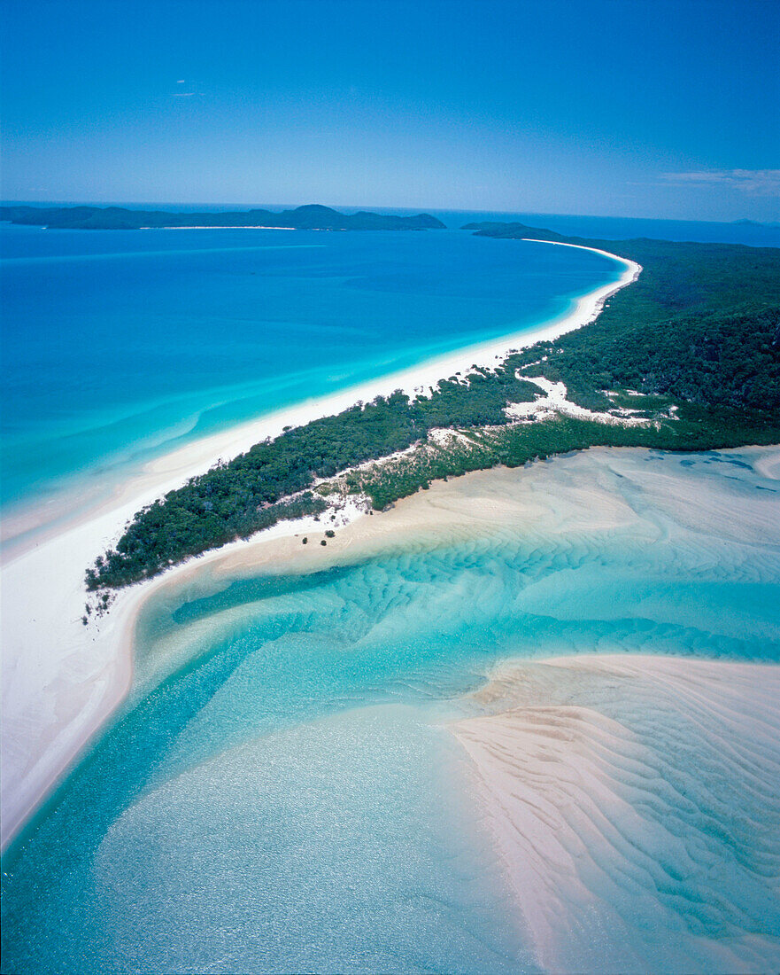Aerial view, Whitsunday Islands, Queensland, Australia