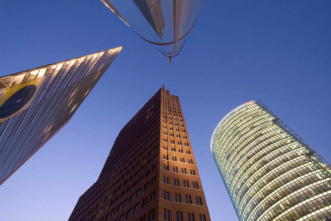 Modern architecture, Potsdamer Platz, Berlin