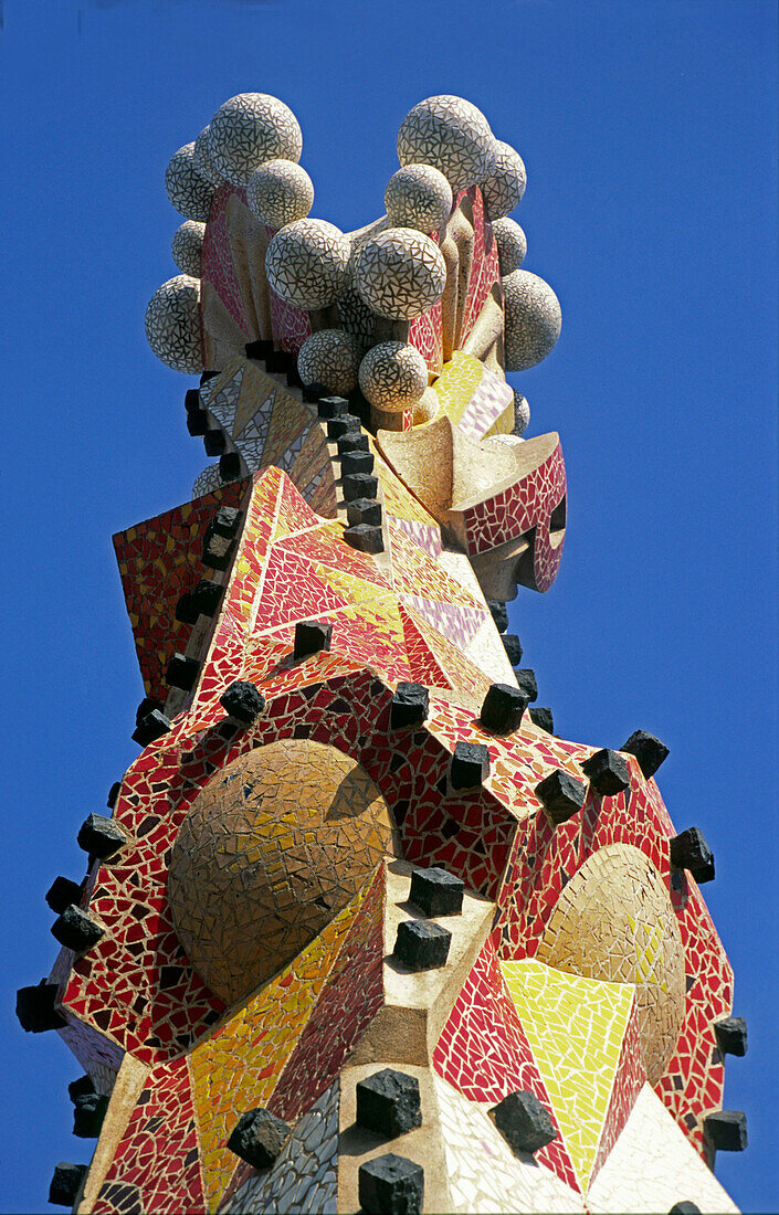 Sagrada Famlia by Gaudi,Tower,Pinacles