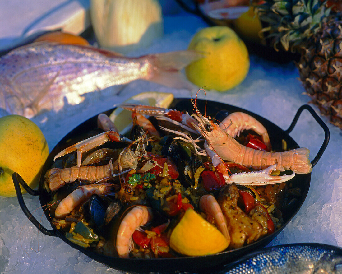 France, French Riviera, Nice, seafood