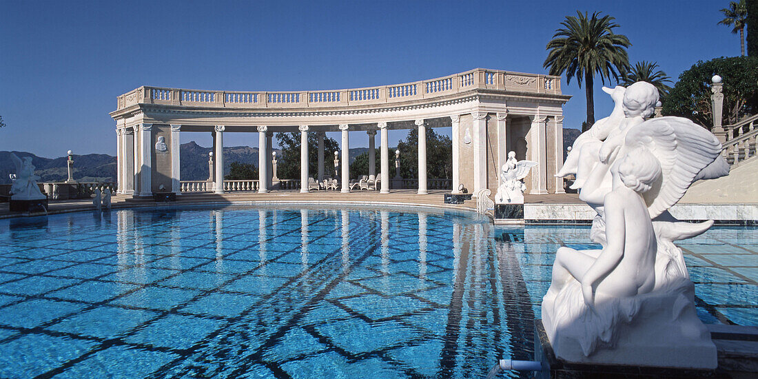 Hearst Castle Ansehen, Pool, San Simeon