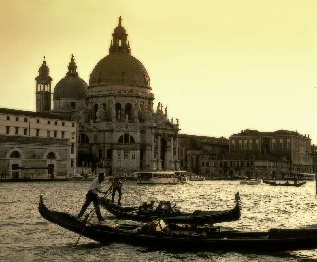 Italien,Venedig,Canale Grande,Santa Maria delle Salute