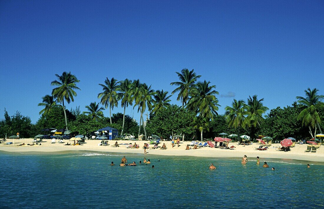 beach, Mullet Bay, Saint Martin, Caribbean