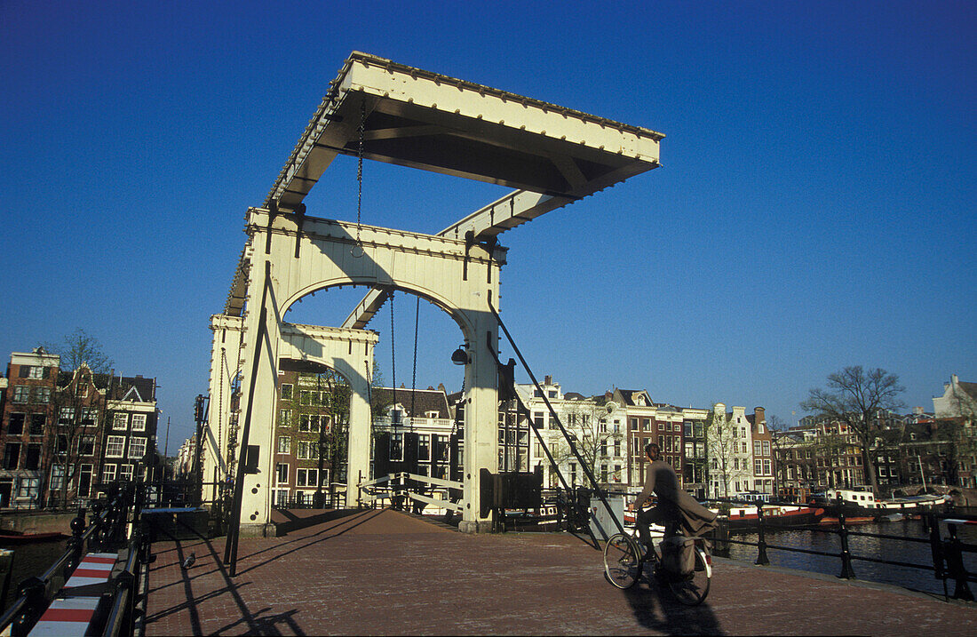 Magere brug, Amsterdam, Netherlands, Europe