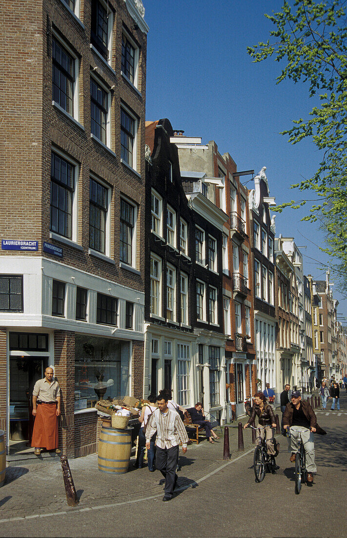 Prinsengracht, Amsterdam, Holland, Europa