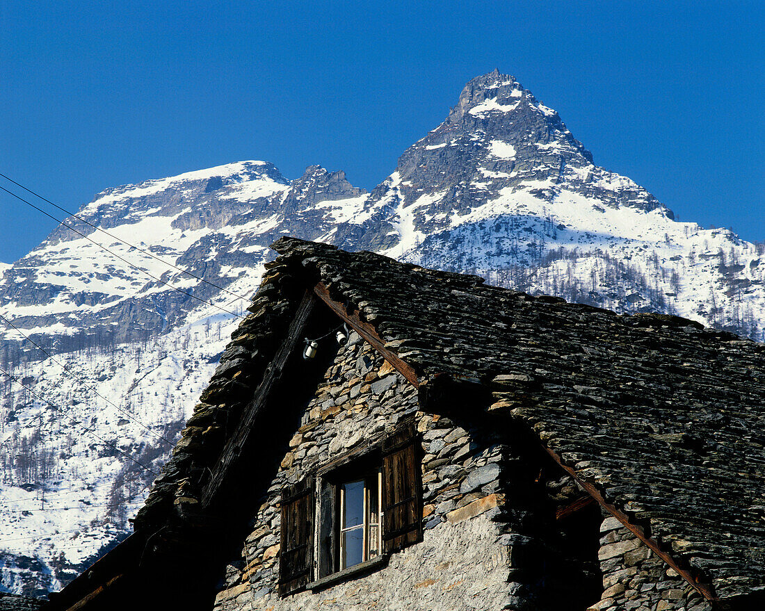 Sonogno, Verzascatal, Tessin, Schweiz