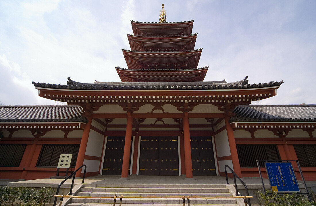 Asia, Japan, Tokyo, Asakusa Temple