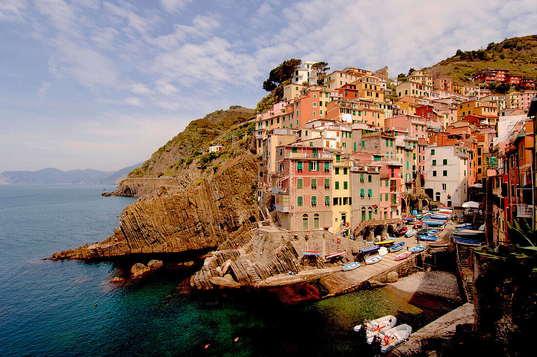 Riomaggiore, Cinque Terre, Liguria, Italy