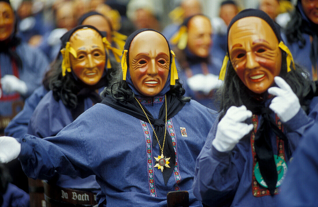 Schramberg, Fasnet, Baden-Wuerttemberg, Germany, Europe