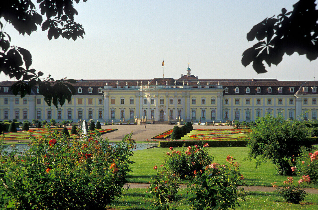 Residenzschloss, Ludwigsburg, Baden-Württemberg, Deutschland
