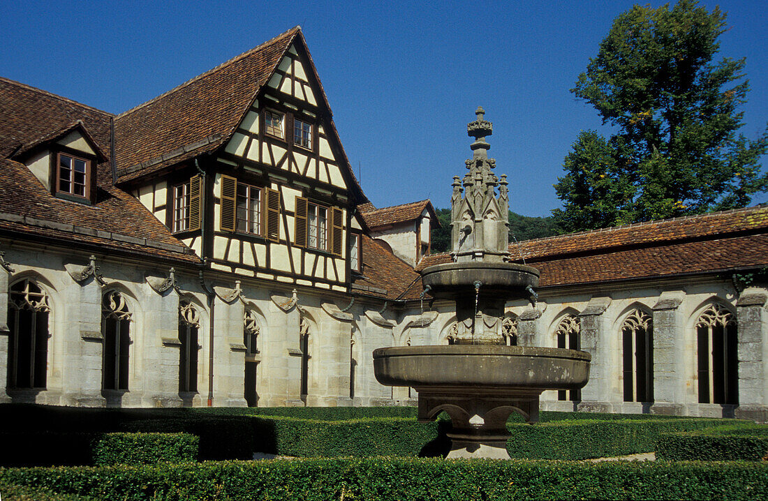 Tuebingen-Bebenhausen, Cistercian monastery, Baden-Wuerttemberg, Germany, Europe