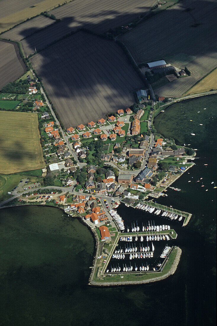 Marina at Schlei, Schleswig-Holstein, Germany