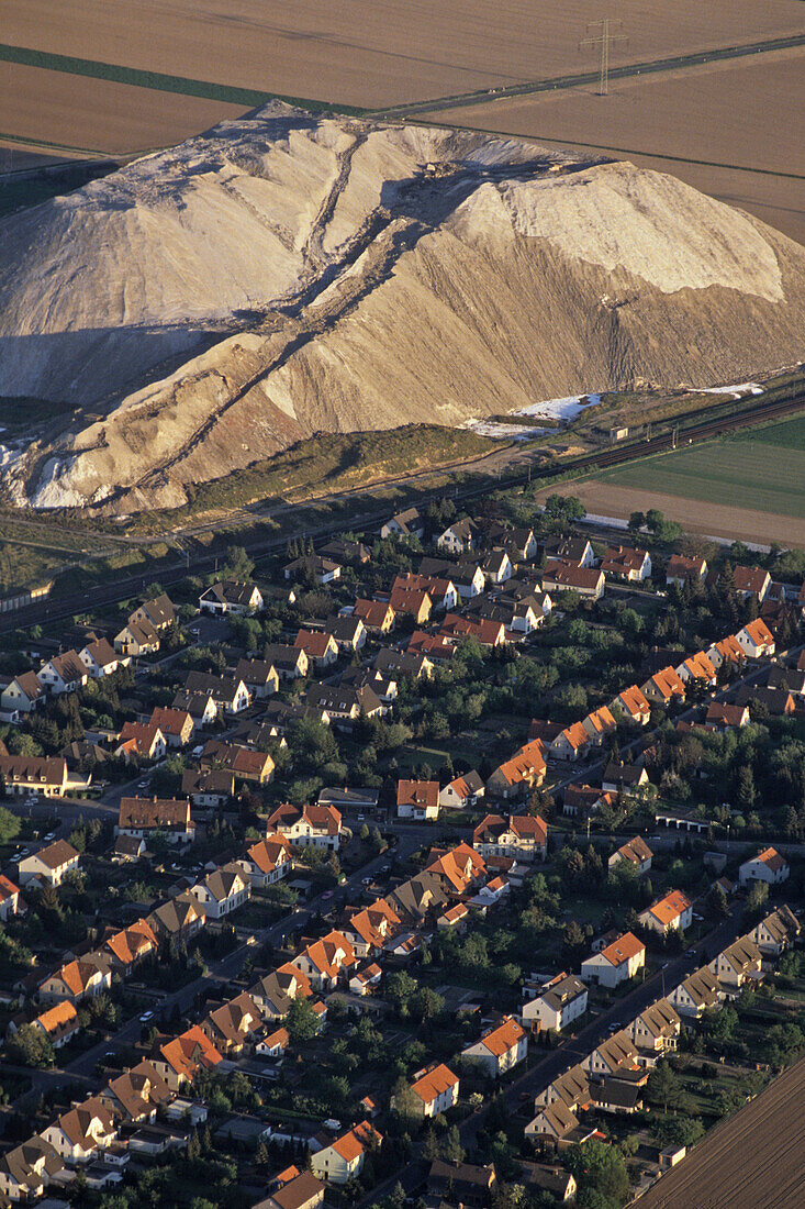 Potash mount, Empelde, Ronnenberg, Lower Saxony, Germany