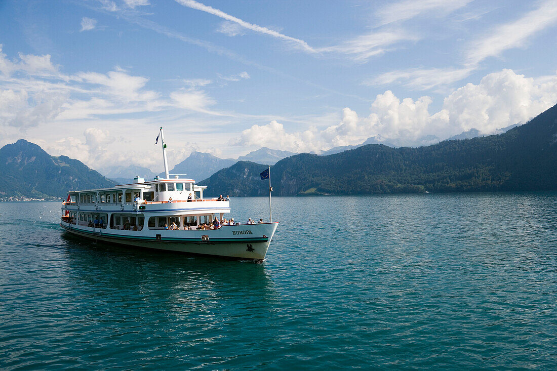 MS Europa on Lake Lucerne, Switzerland