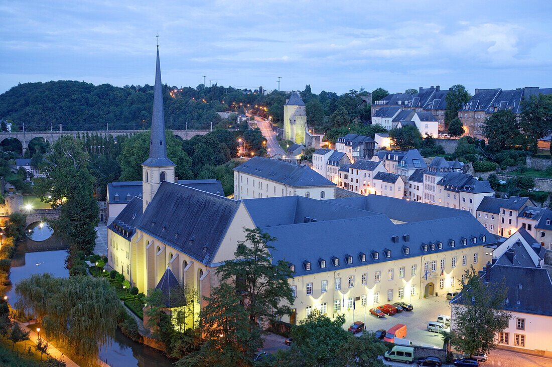 St. John (Neumünster) im Stadtteil Grund, Luxemburg
