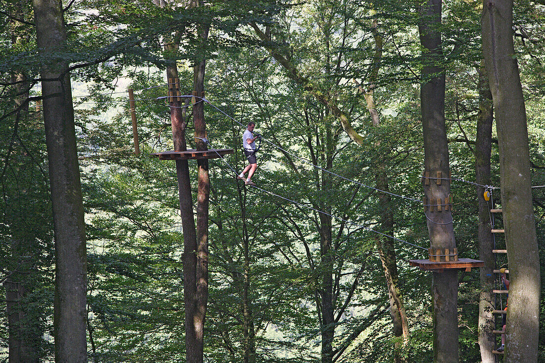 Adventure Park in Vianden, Luxembourg