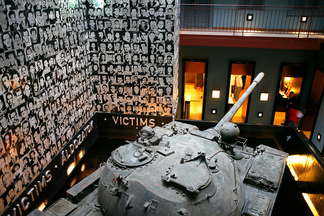 Haus des Terrors, Museum, Budapest, Ungarn