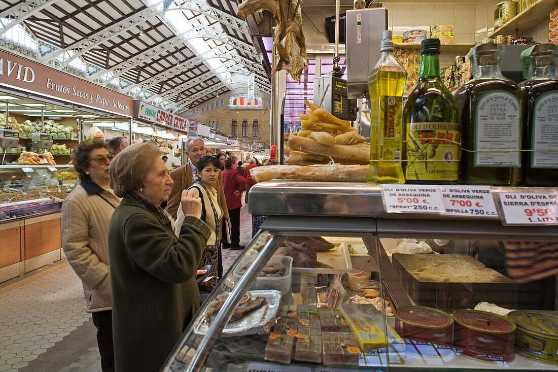 Mercado Central, Markthalle, Valencia