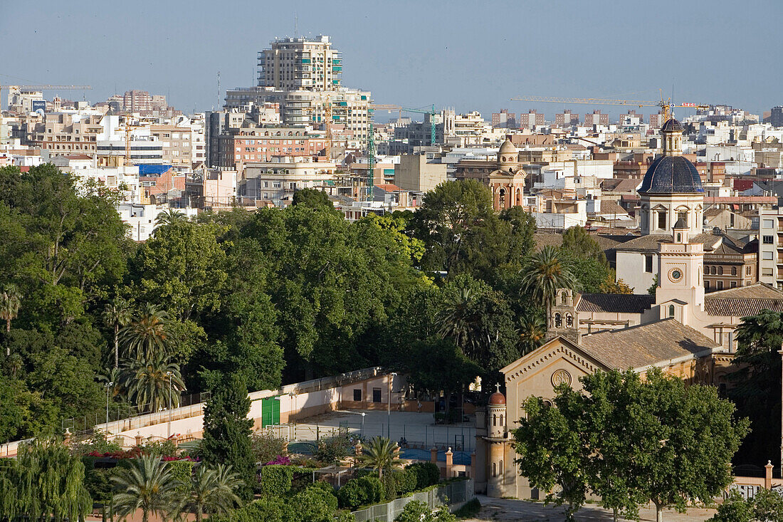 Valencia, Gärten, Jardin de las Hesperides neben Jardin Botanico