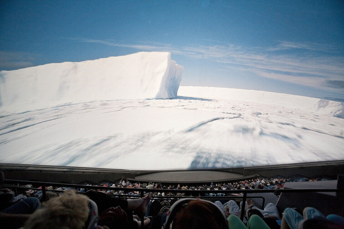 Stadt der Künste und Wissenschaften, spanischer Architekt Santiago Calatrava, Palau de las Artes, L'Hemisferic, ein Imax-Kino