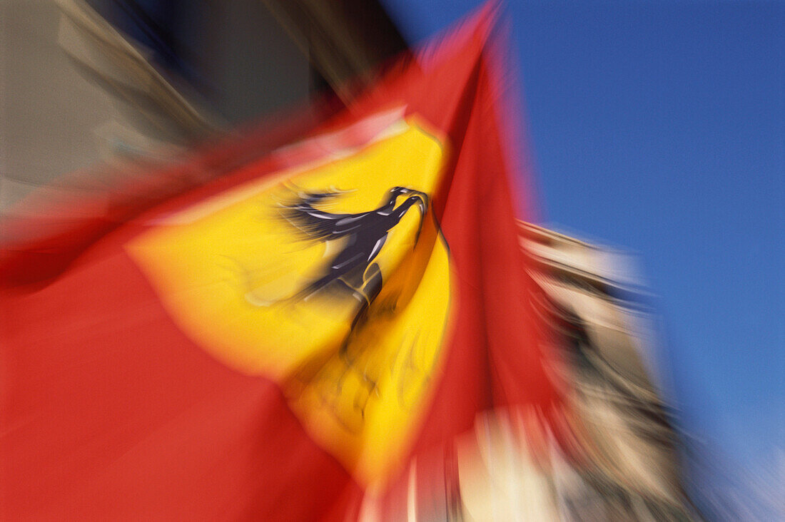 Ferrari Flag, Formula 1 Grand Prix, F1, Monte Carlo, Monaco, Europa