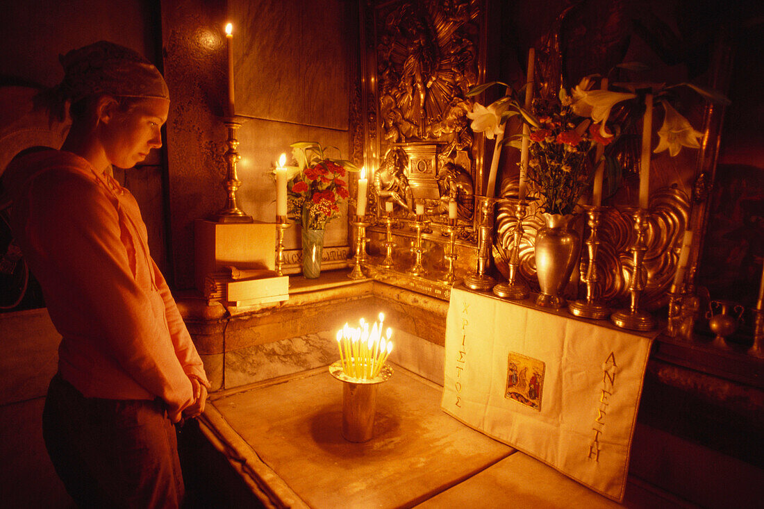 Grab von Jesus Christus, Grabeskirche, Auferstehungskirche, Jerusalem, Israel