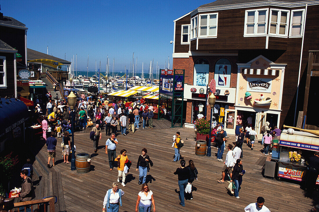 Pier 39, Fisherman's Wharf, San Francisco, California