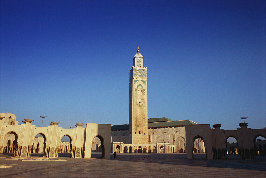 Hassan II Moschee, Casablanca, Marokko, Afrika