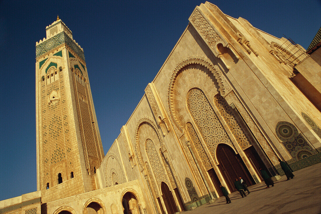 Hassan II Moschee, Casablanca, Marokko, Afrika