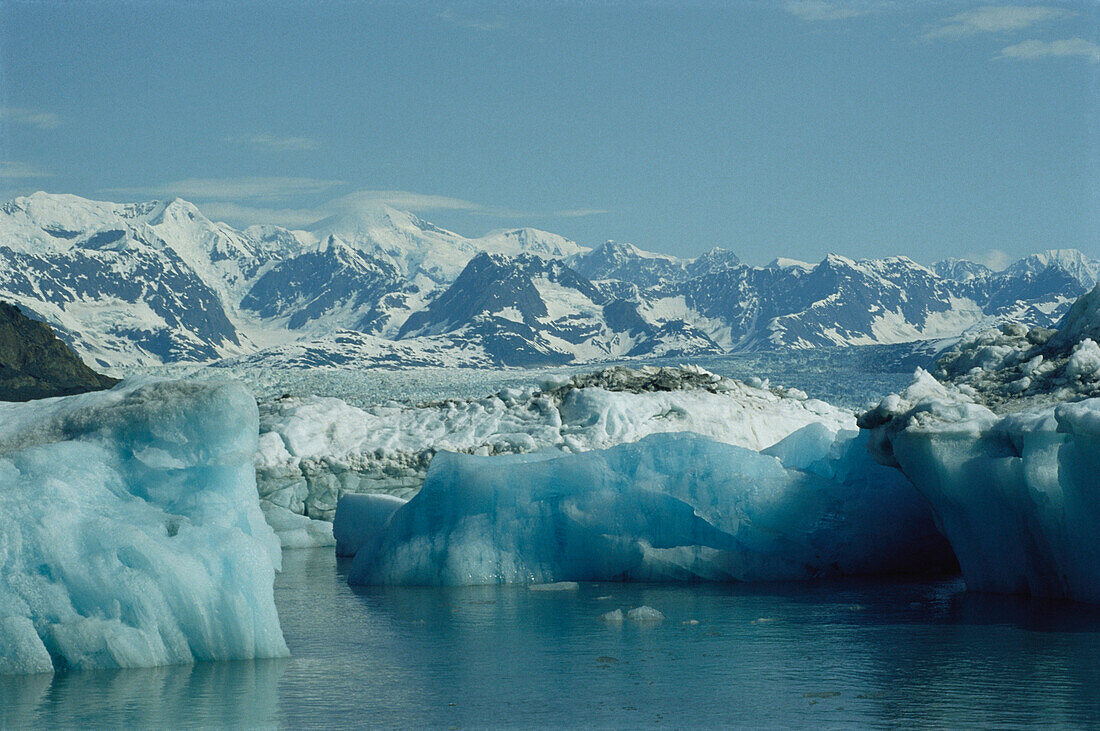 Columbia Gletscher, Prince William Sound, Alaska, USA