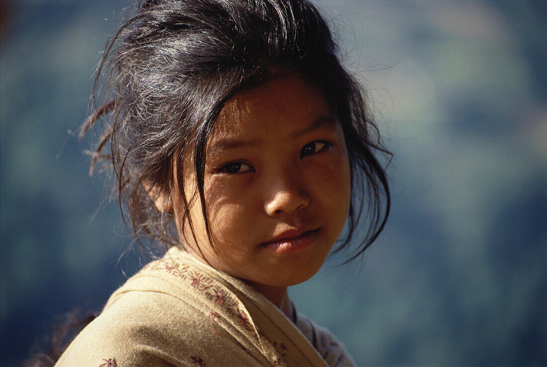 Junge Nepalesin, Nepal