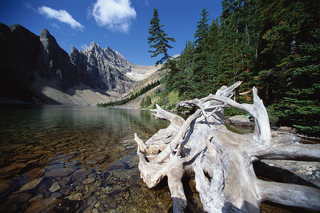 Lake Agnes, Rocky Mountains, Alberta, Kanada, Amerika