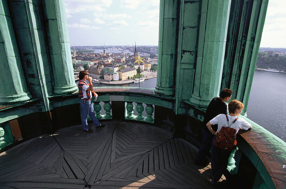 View from the town hall tower, Stadshus, Stockholm, Sweden